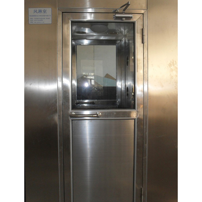 Cleanroom Entrance Powder Coated Steel Air Embolism Shower For Personnel And Cargo Goods