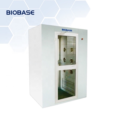 BIOBASE China Automatic Blowing Air Shower With HEPA Filter / Cleanroom Air Shower For Sale