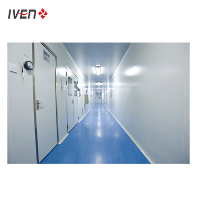 Customized Pharmaceutical Factory Wall Panels Clean Room Floor Installation